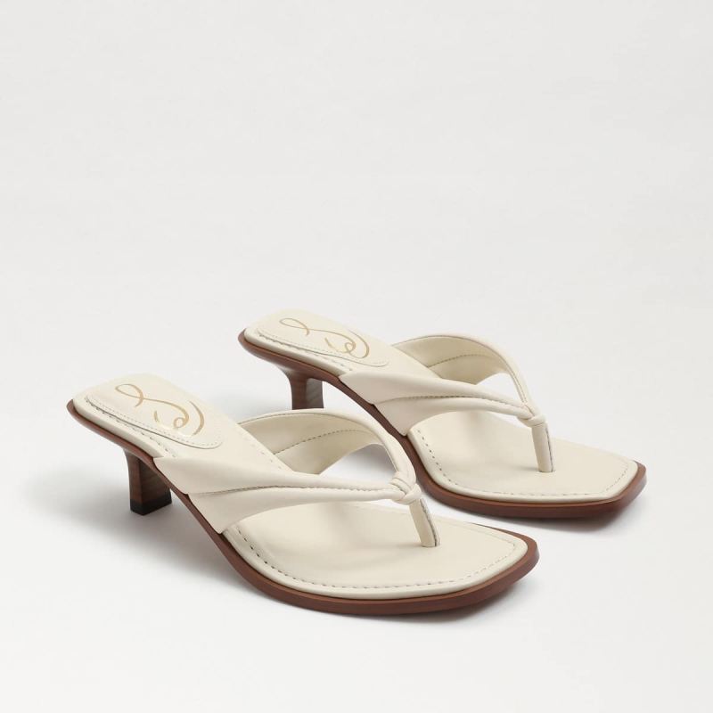 Sam Edelman Daphney Thong Sandal-Modern Ivory Leather