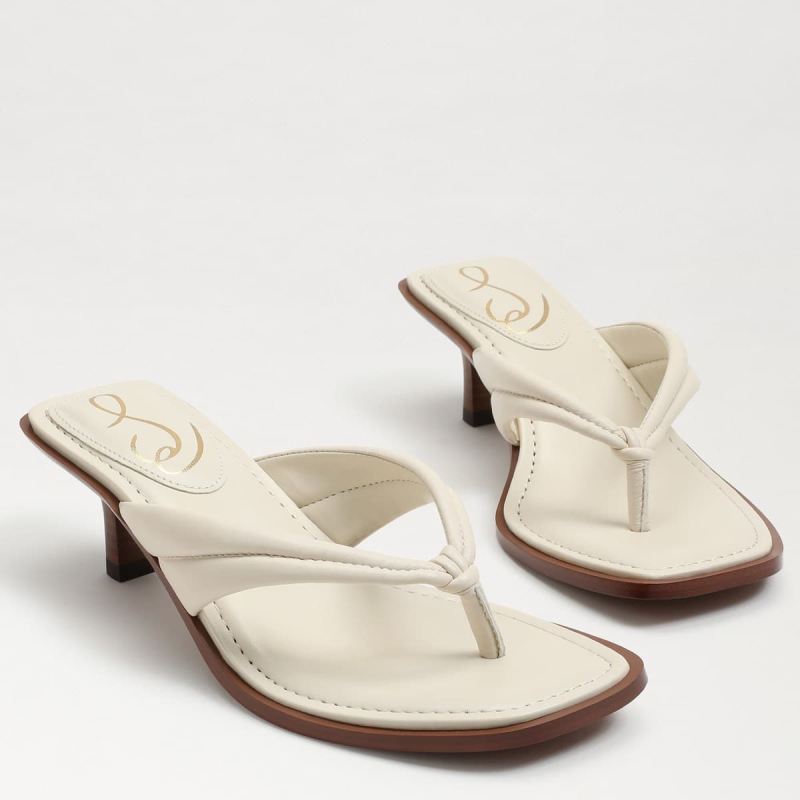 Sam Edelman Daphney Thong Sandal-Modern Ivory Leather