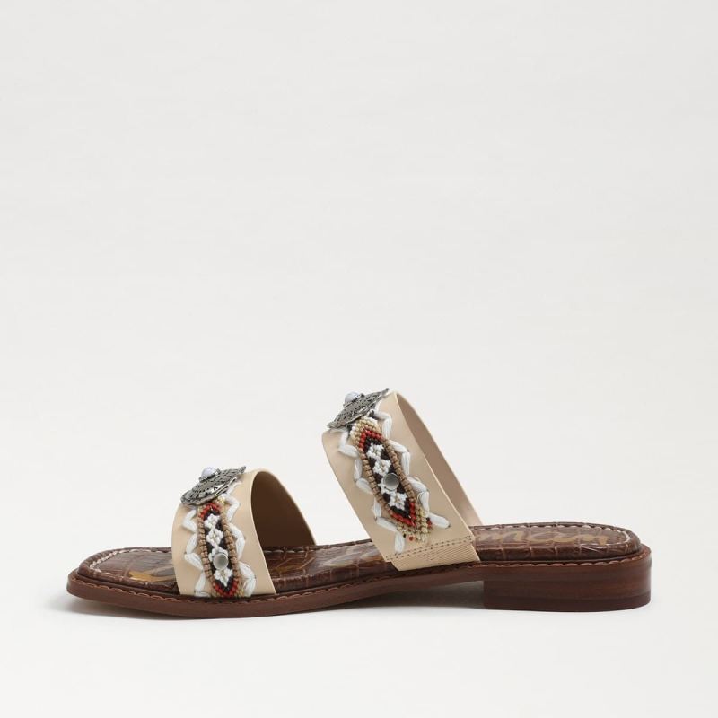 Sam Edelman Hardyn Slide Sandal-Eggshell