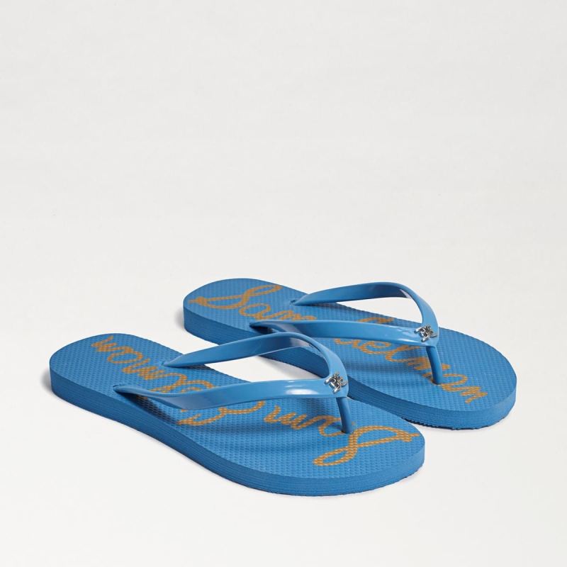 Sam Edelman Skye Flip Flop Sandal-True Blue Sam Edelman Skye Flip Flop Sandal-True Blue