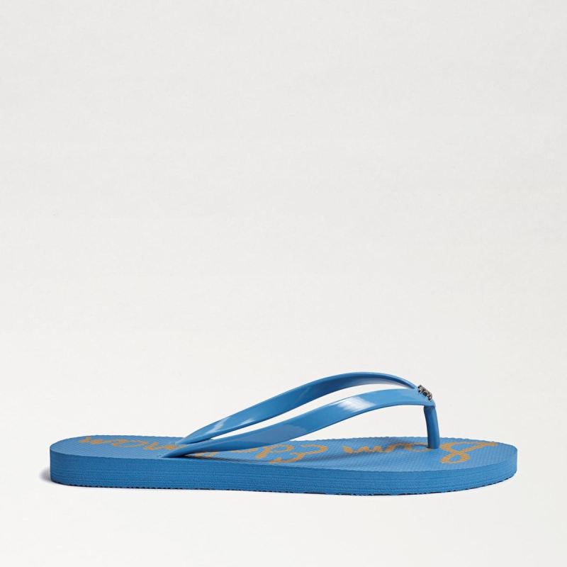 Sam Edelman Skye Flip Flop Sandal-True Blue