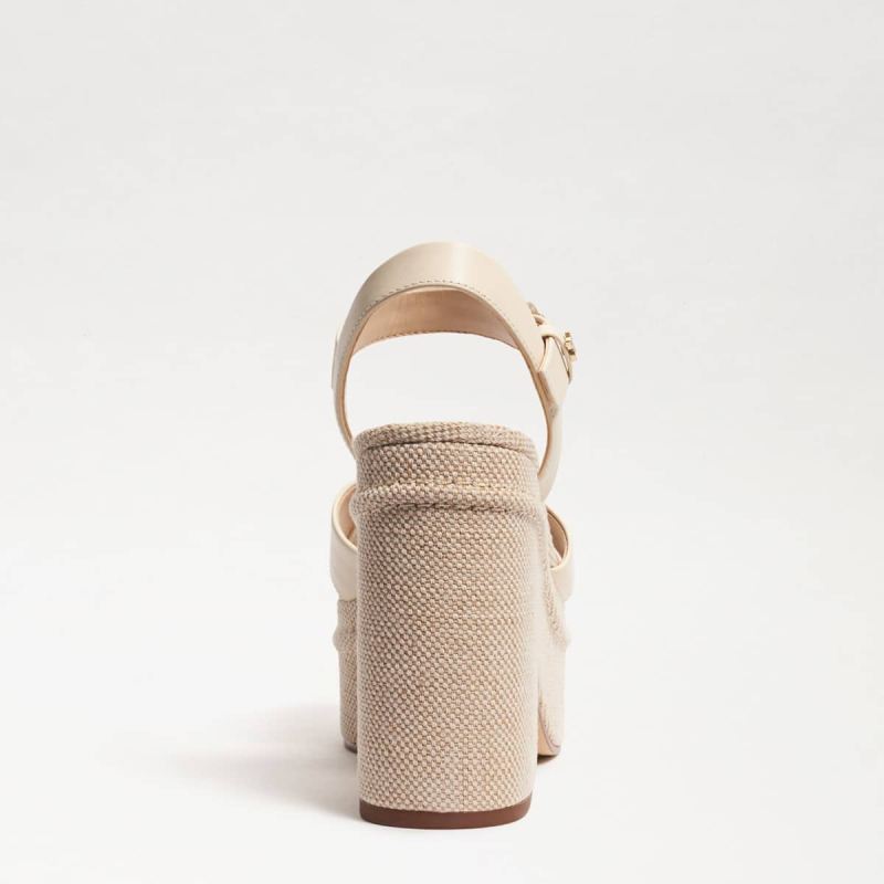 Sam Edelman Trianna Platform Sandal-Modern Ivory