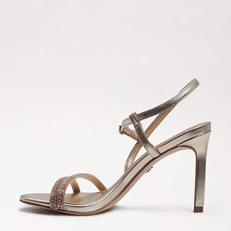 Sam Edelman Daisie Stiletto-Molten Gold Leather