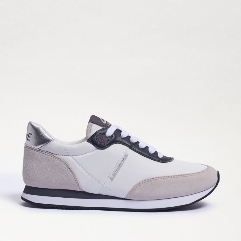 Sam Edelman Tori Sneaker-Bright White/Moonlight Grey