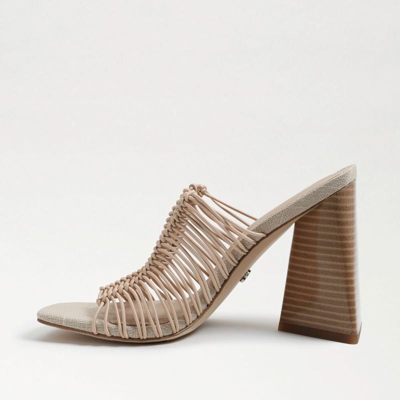 Sam Edelman Laurette Block Heel Mule-Almond