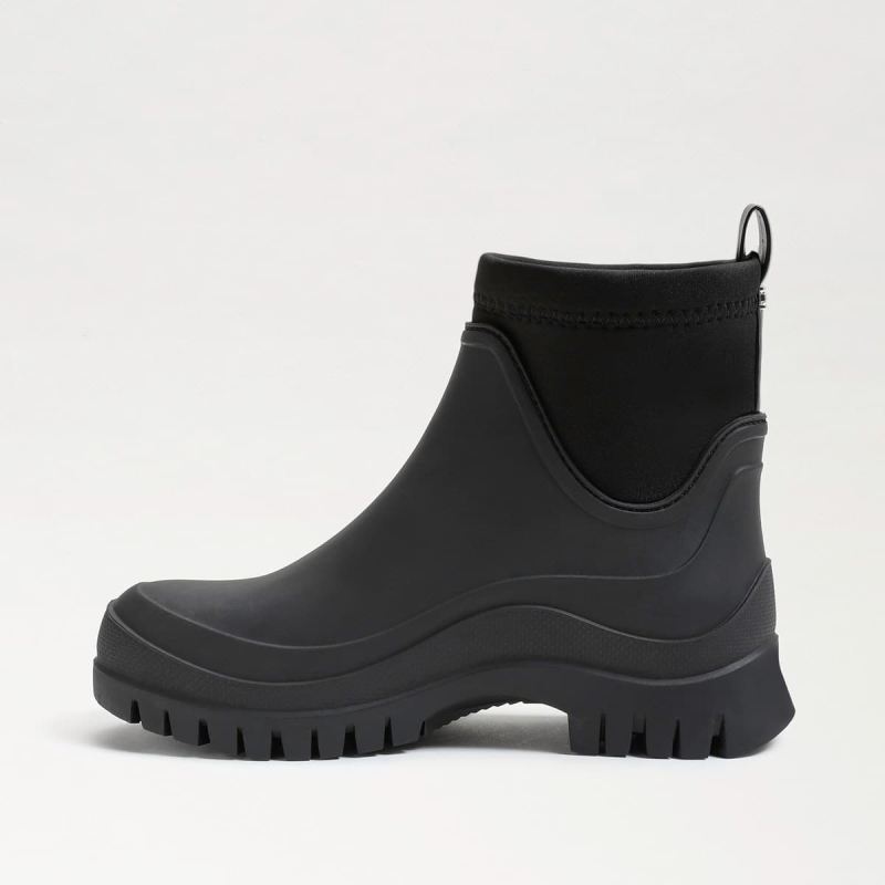 Sam Edelman Louisa Rubber Rain Boot-Black