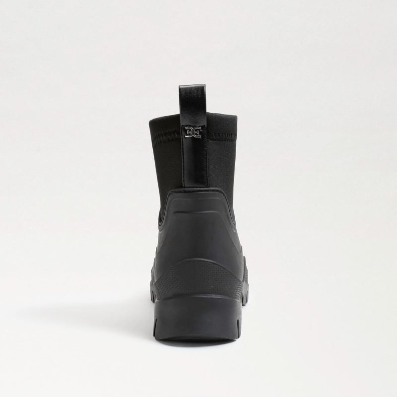 Sam Edelman Louisa Rubber Rain Boot-Black