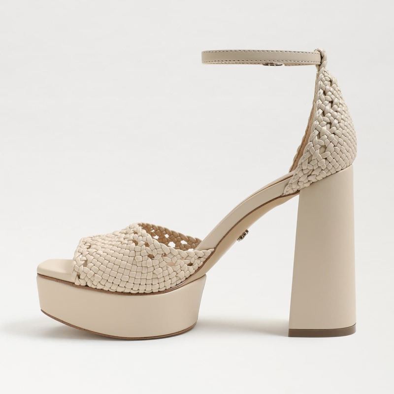 Sam Edelman Nattie Platform Heel Sandal-Summer Sand Leather