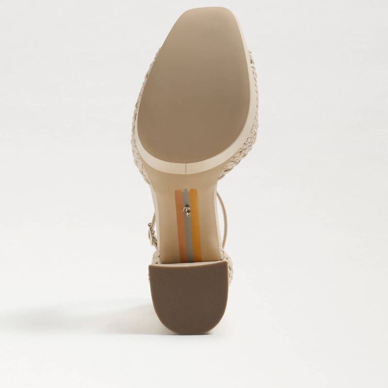 Sam Edelman Nattie Platform Heel Sandal-Summer Sand Leather