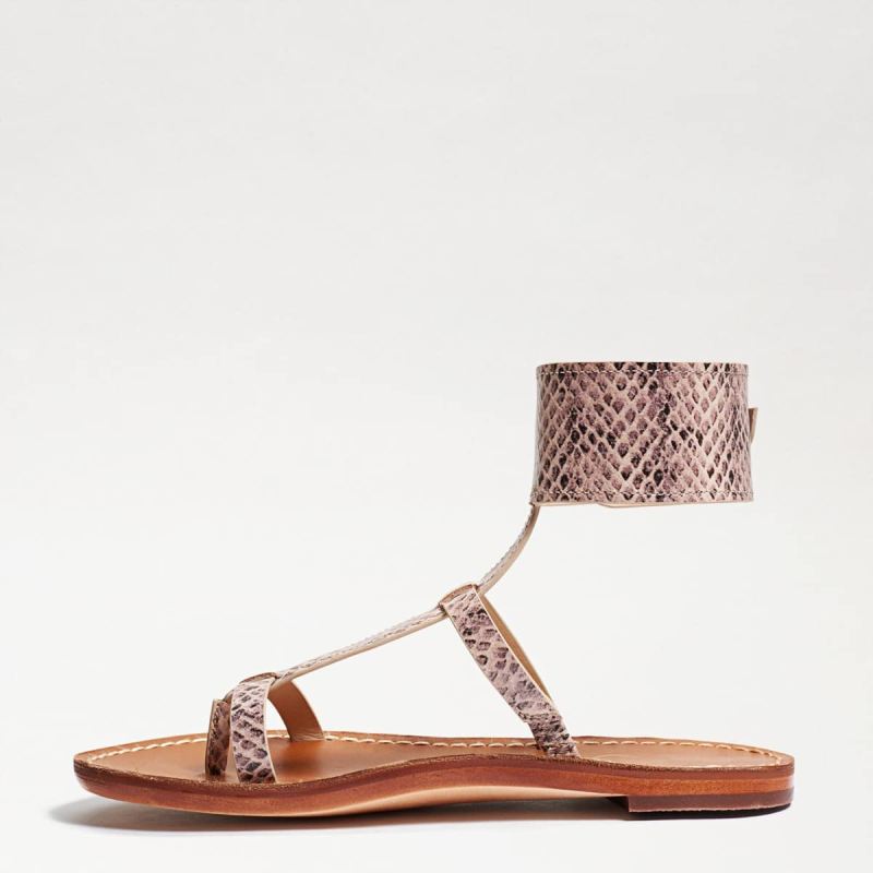 Sam Edelman Mollie Gladiator Sandal-Sesame Snake
