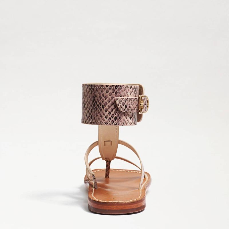 Sam Edelman Mollie Gladiator Sandal-Sesame Snake