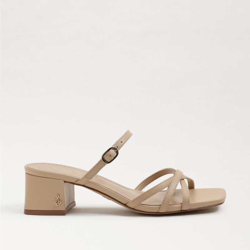 Sam Edelman Rachelle Block Heel-Almond