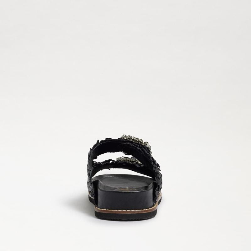 Sam Edelman Oaklyn Embezzled Slide Sandal-Black