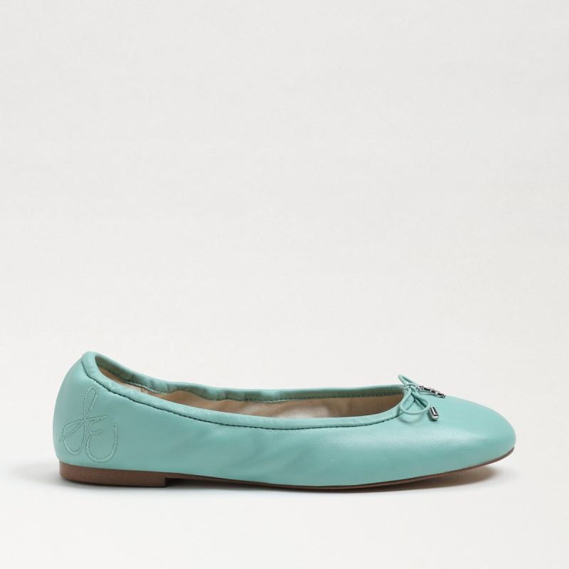 Sam Edelman Felicia Ballet Flat-Rio Blue Leather