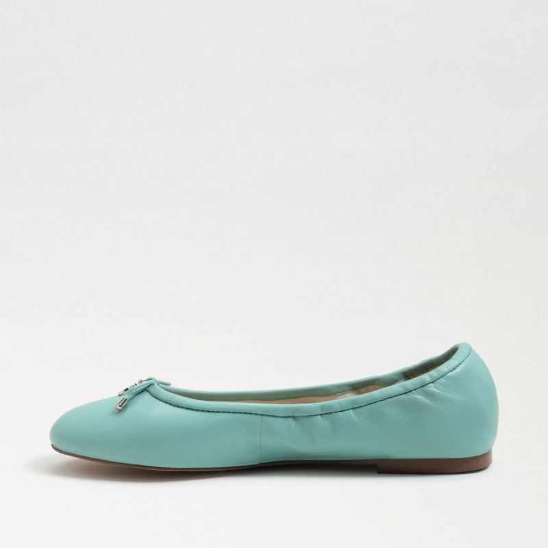 Sam Edelman Felicia Ballet Flat-Rio Blue Leather