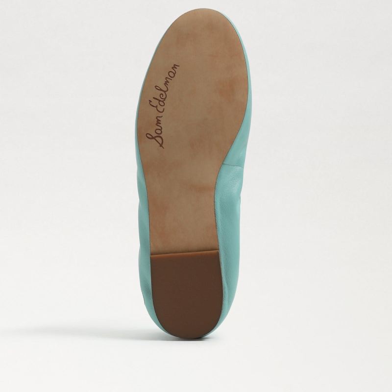 Sam Edelman Felicia Ballet Flat-Rio Blue Leather