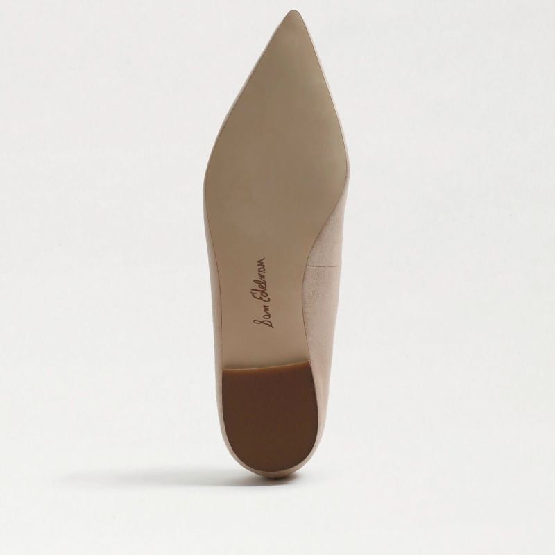 Sam Edelman Wanda Pointed Toe Flat-Cappuccino Suede