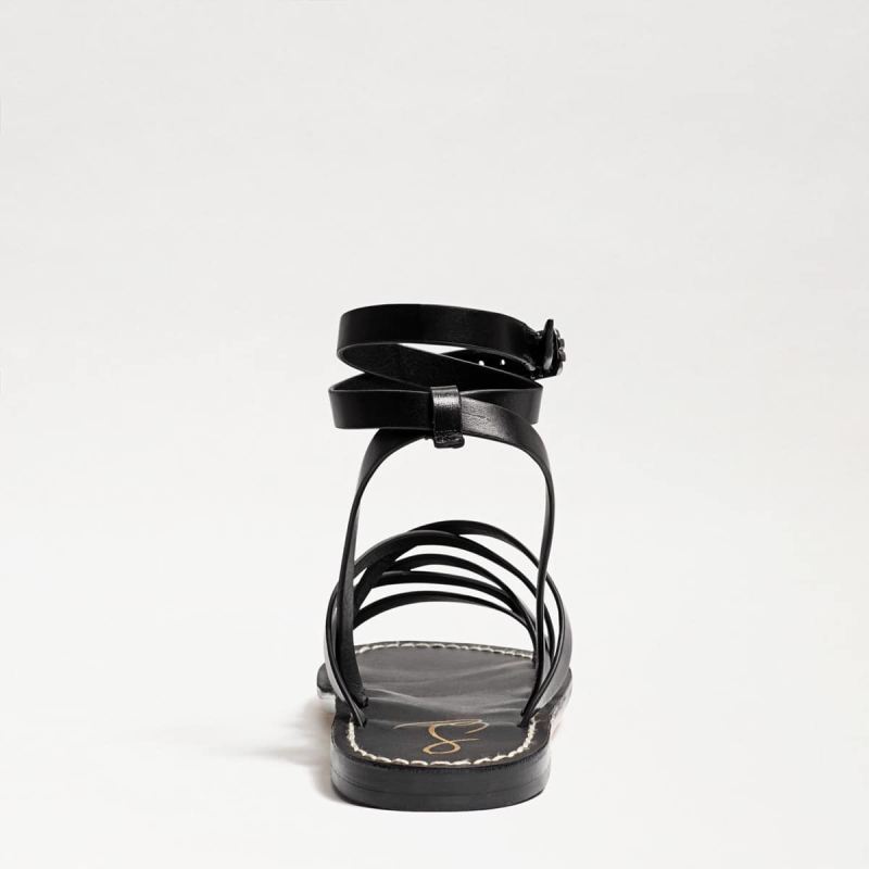 Sam Edelman Meriai Gladiator Sandal-Black Leather