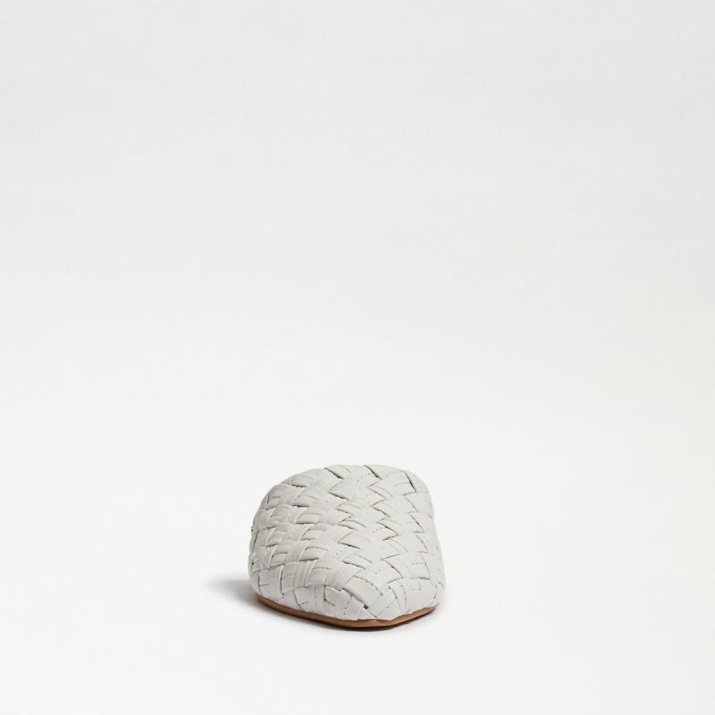 Sam Edelman Page Mule-Bright White Leather