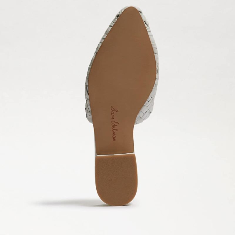 Sam Edelman Page Mule-Bright White Leather