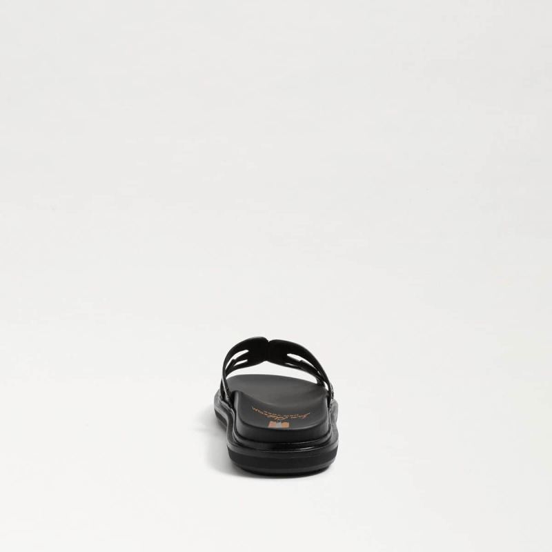 Sam Edelman Valeri Slide Sandal-Black Leather