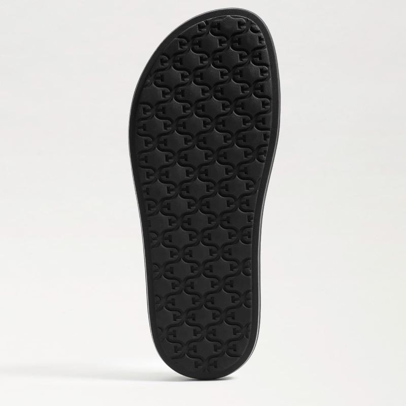 Sam Edelman Valeri Slide Sandal-Black Leather