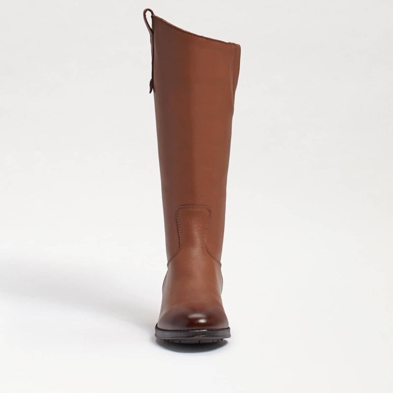 Sam Edelman Penny Kids Riding Boot-New Whiskey Leather