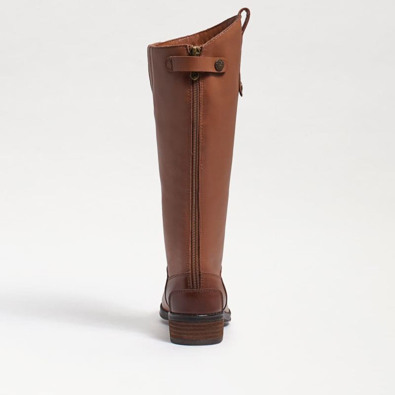 Sam Edelman Penny Kids Riding Boot-New Whiskey Leather