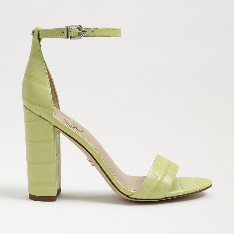 Sam Edelman Yaro Block Heel Sandal-Kiwi Croc