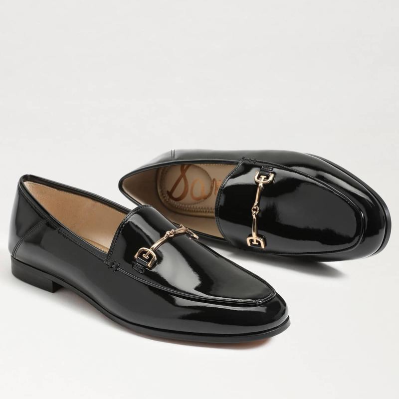 Sam Edelman Loraine Bit Loafer-Black Patent