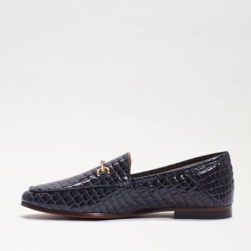 Sam Edelman Loraine Bit Loafer-Graphite Blue Croc