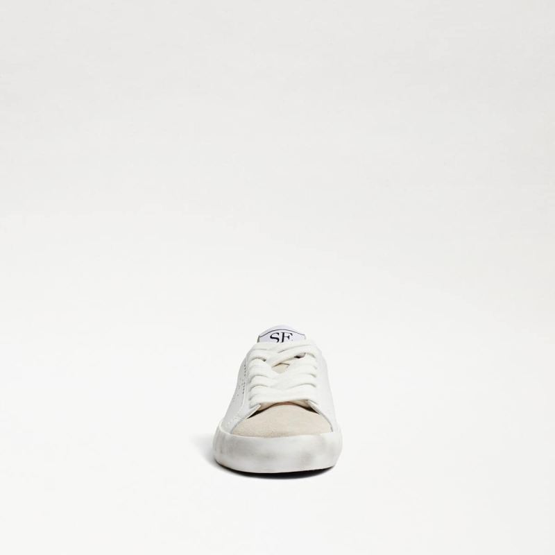 Sam Edelman Aubrie Kids Sneaker-White/Griege