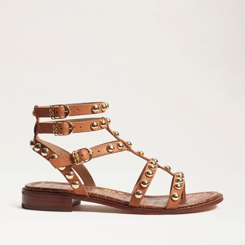 Sam Edelman Eavan Studded Gladiator Sandal-Spiced Clay
