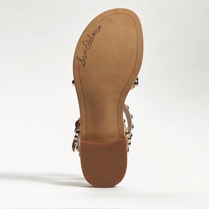 Sam Edelman Eavan Studded Gladiator Sandal-Natural Sand