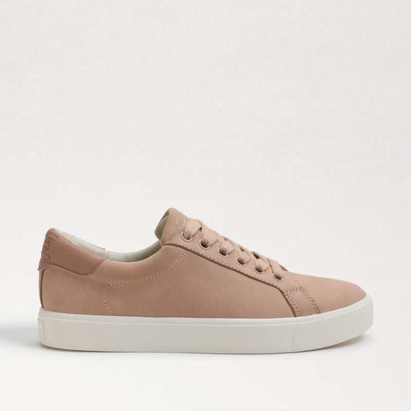 Sam Edelman Ethyl Lace Up Sneaker-Warm Ecru Suede