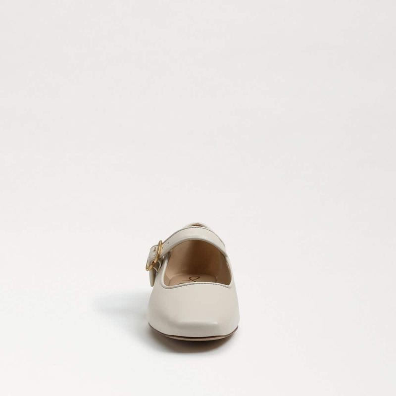 Sam Edelman Michaela Mary Jane Flat-Modern Ivory