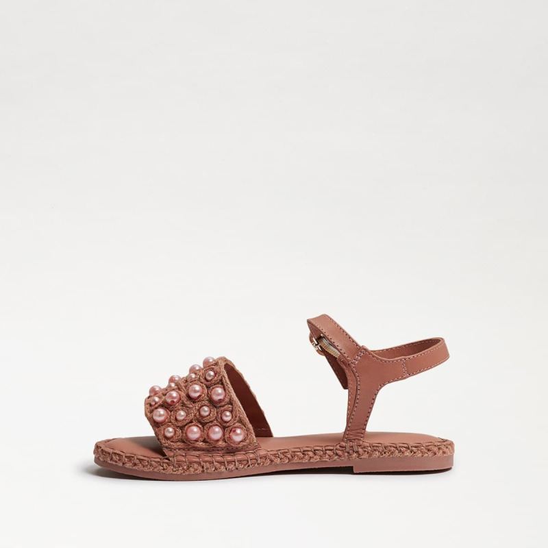 Sam Edelman Holly Kids Sandal-Rose Linen