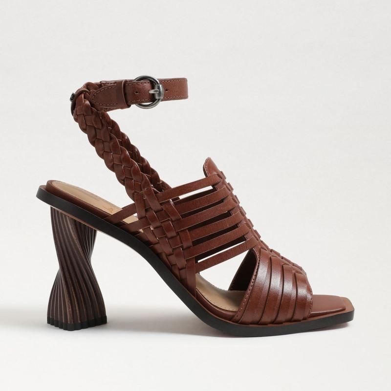 Sam Edelman Holland Heel-Dk Bourbon Leather