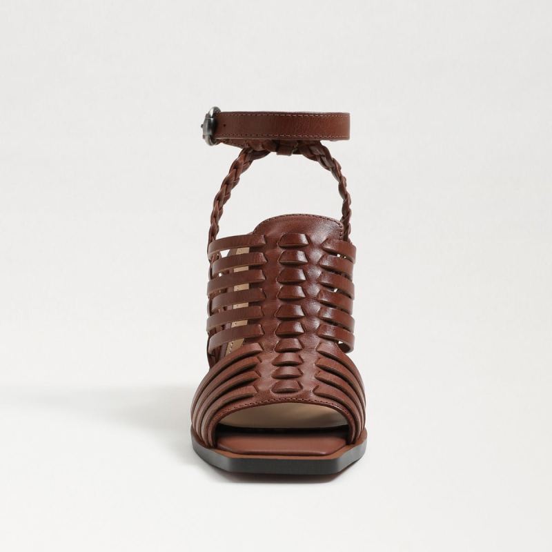 Sam Edelman Holland Heel-Dk Bourbon Leather