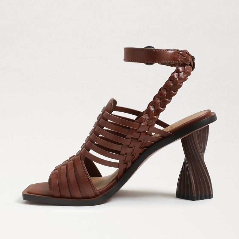 Sam Edelman Holland Heel-Dk Bourbon Leather