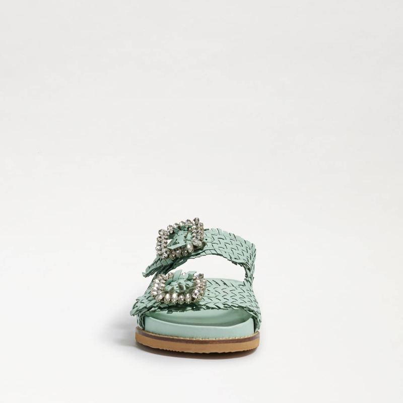 Sam Edelman Oaklyn Embezzled Slide Sandal-Mint