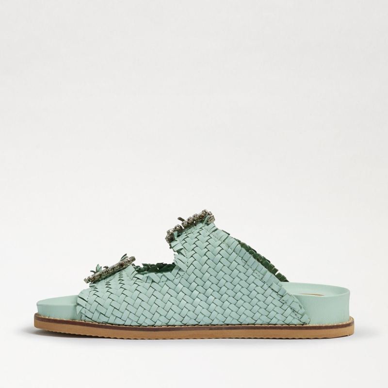 Sam Edelman Oaklyn Embezzled Slide Sandal-Mint