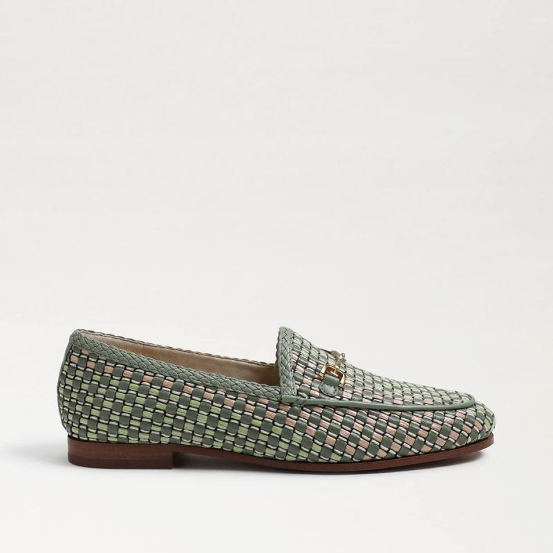 Sam Edelman Laurel Bit Loafer-Soft Jade Multi Weave