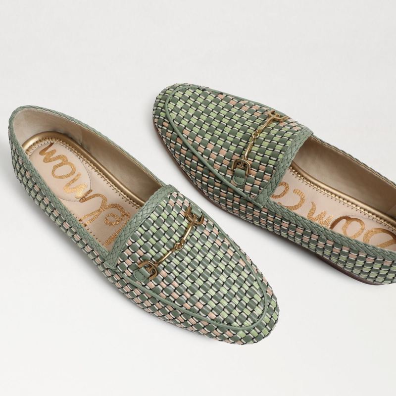 Sam Edelman Laurel Bit Loafer-Soft Jade Multi Weave