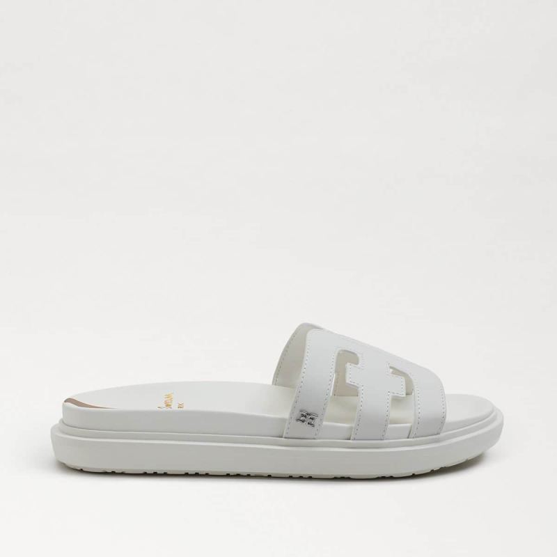 Sam Edelman Valeri Slide Sandal-Bright White