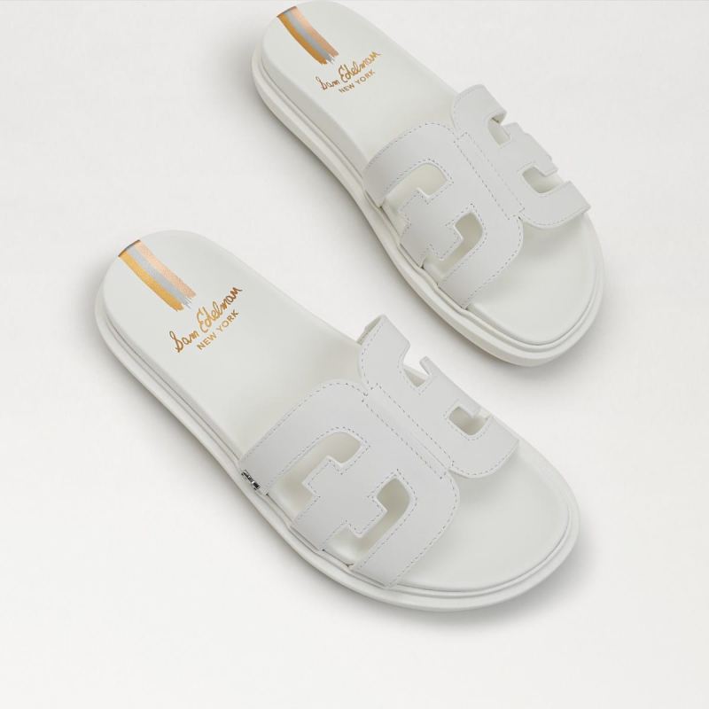 Sam Edelman Valeri Slide Sandal-Bright White
