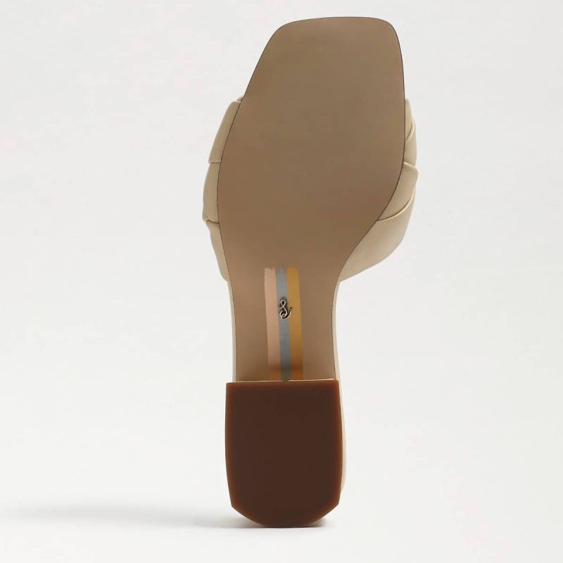 Sam Edelman Dawson Slide Sandal-Eggshell Leather