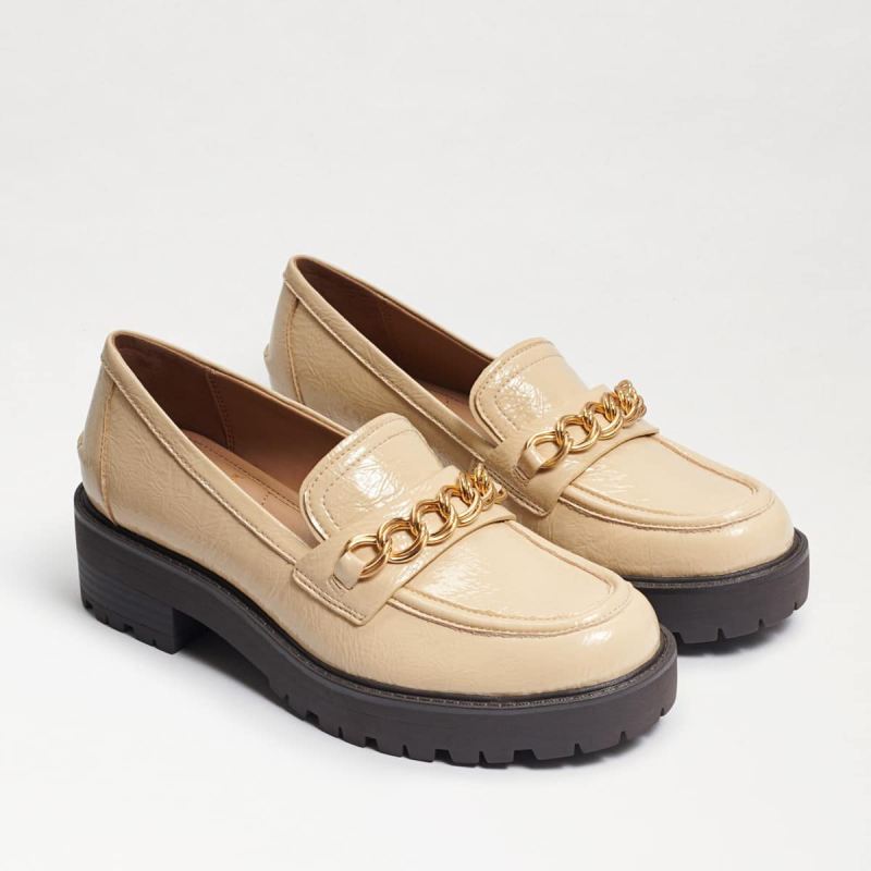 Sam Edelman Taelor Lug Sole Loafer-Wheat Patent