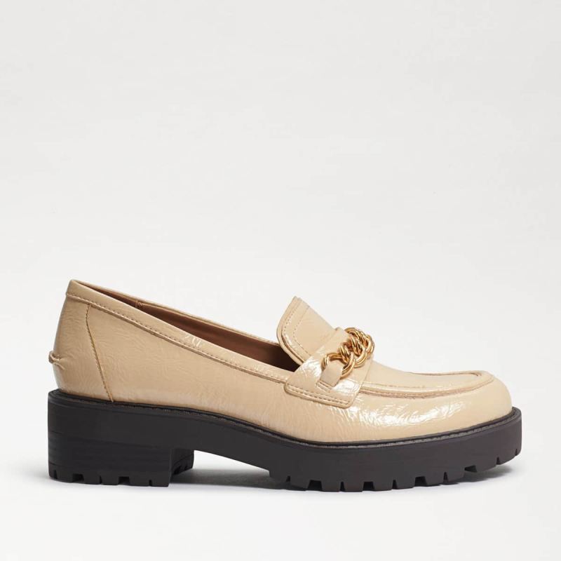 Sam Edelman Taelor Lug Sole Loafer-Wheat Patent