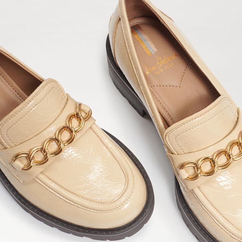Sam Edelman Taelor Lug Sole Loafer-Wheat Patent
